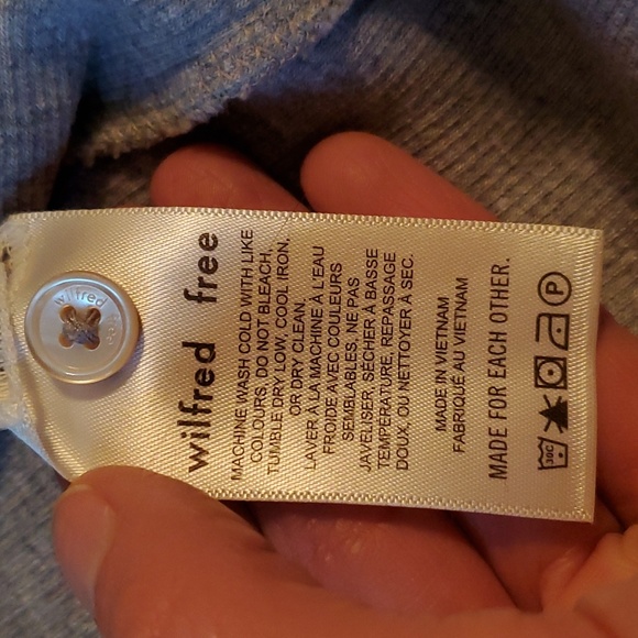 WILFRED FREE gray Mavis t-shirt - Picture 7 of 10